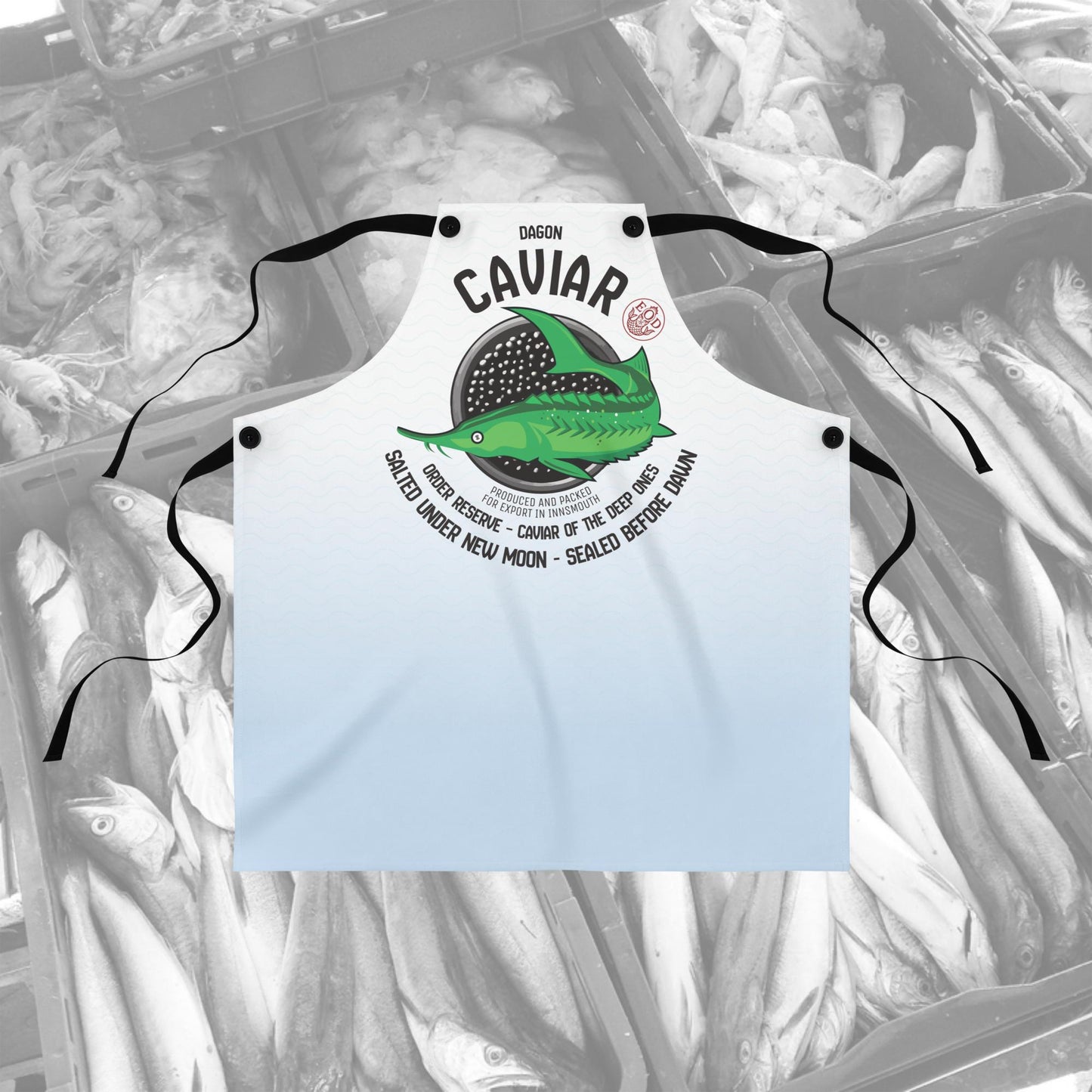Dagon Caviar – Abgründiger Luxus aus Innsmouth Schürze