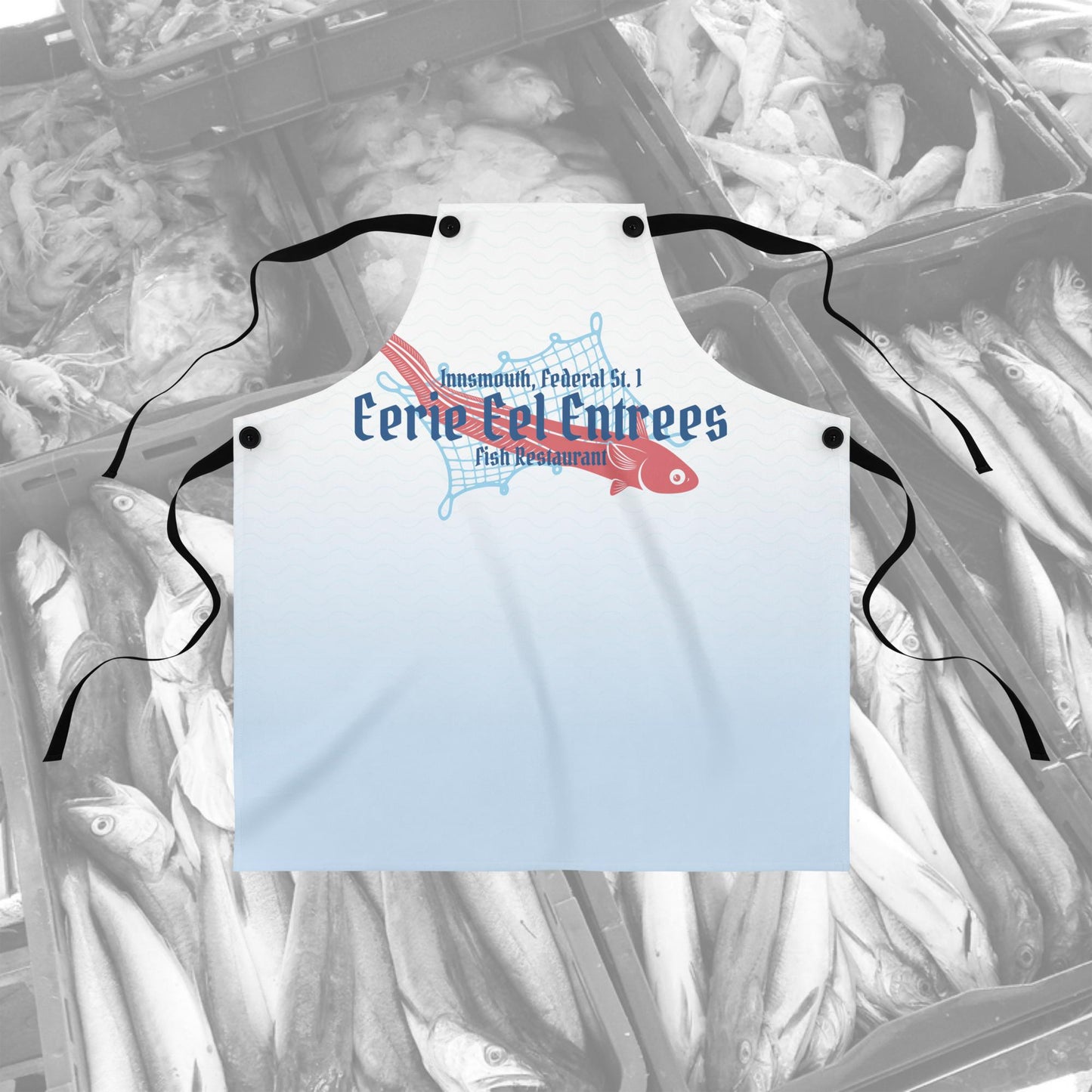 Eerie Eel Entrees Innsmouth Fish Restaurants Apron
