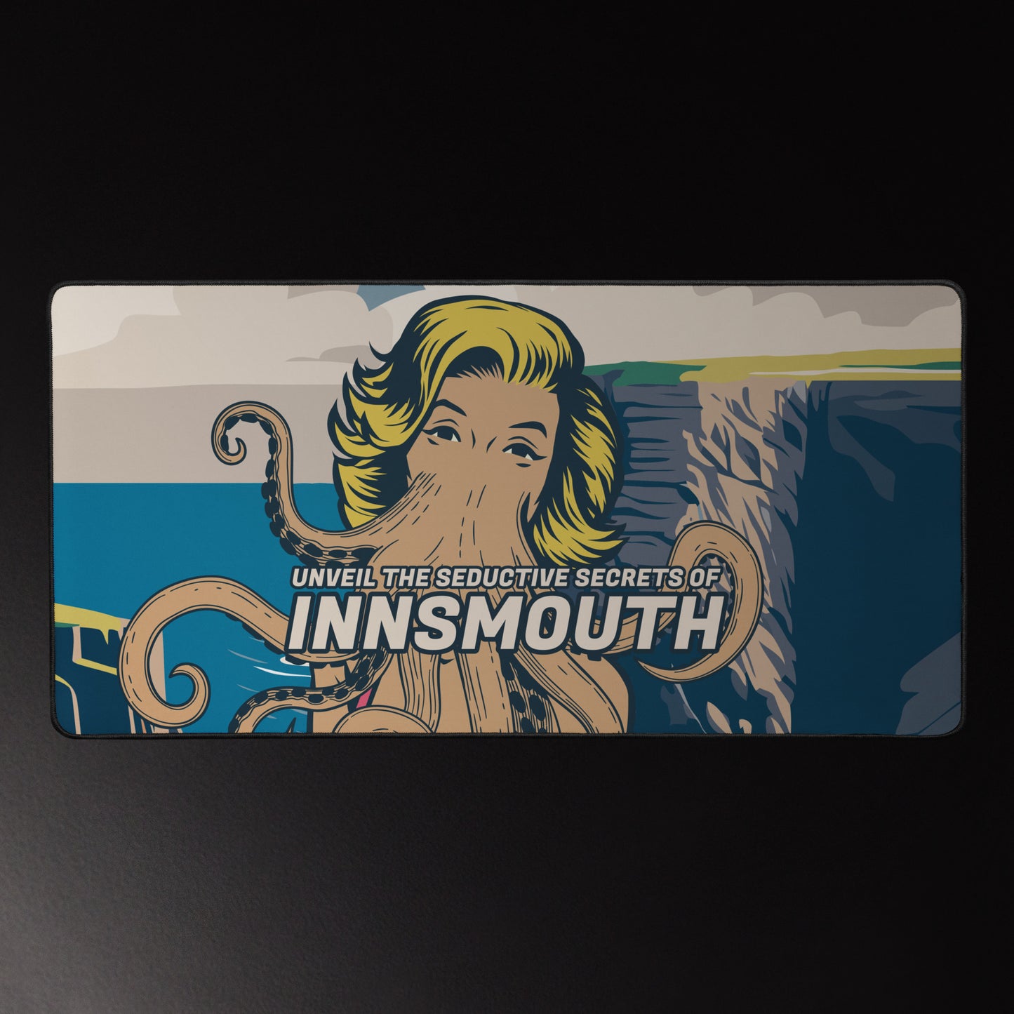 Innsmouth Pin-up Cthulhu Travel Lovecraft Desk mat