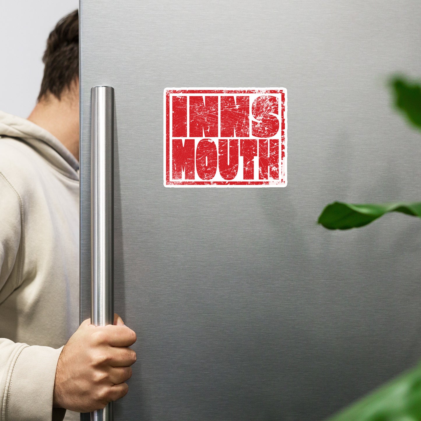 Innsmouth Lettering Lovecraft Magnet