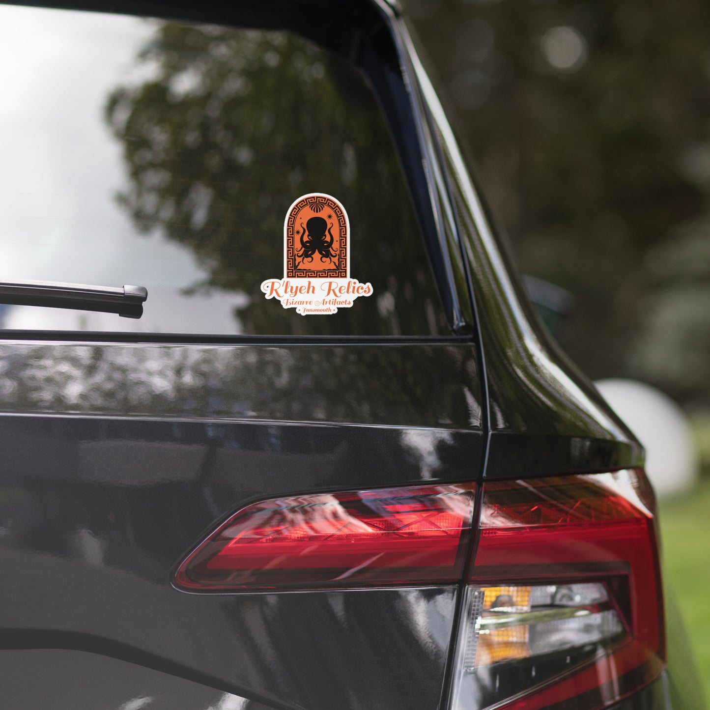 R'lyeh Relics Innsmouth Antiques Blasenfreie Aufkleber