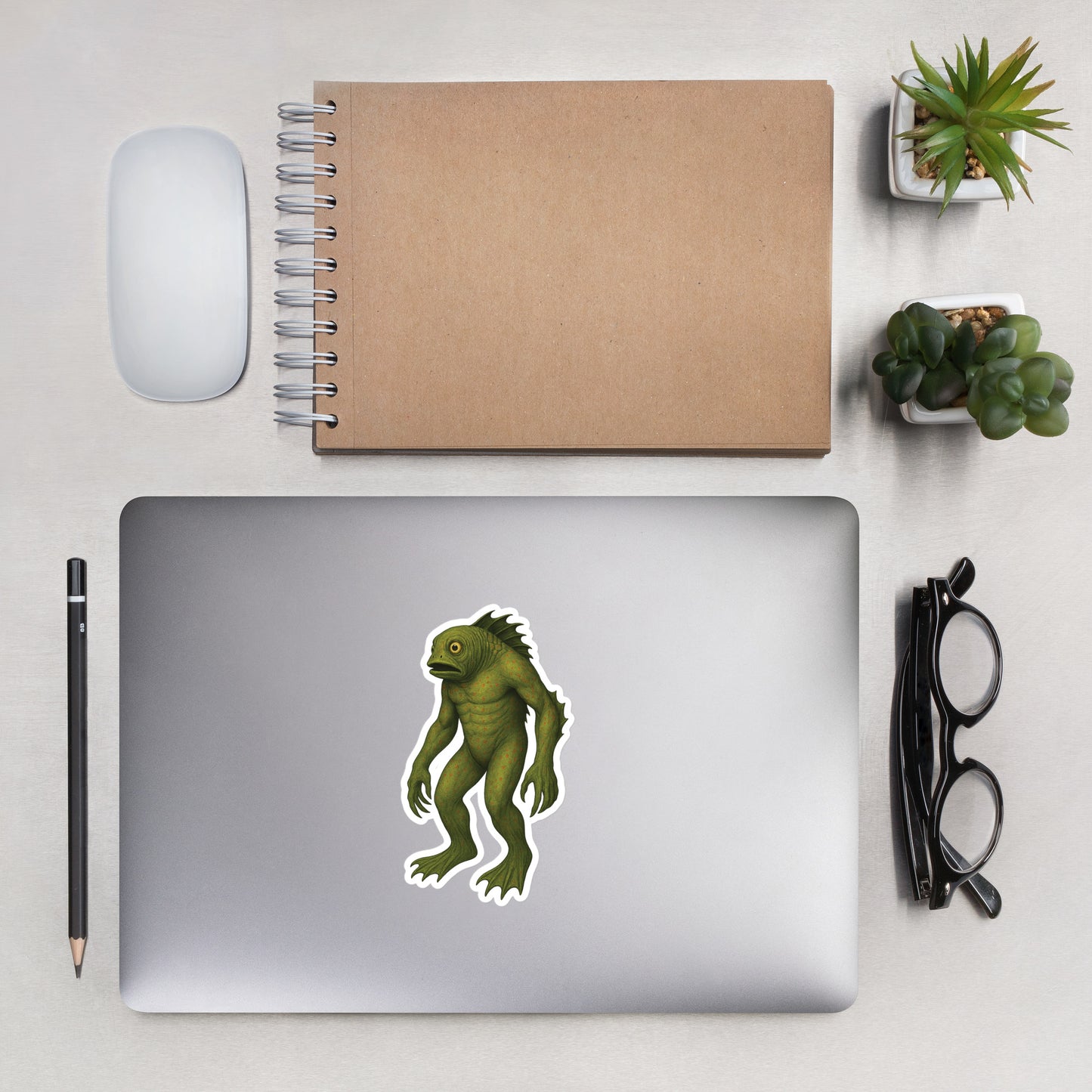 Deep One – From the Cosmic Bestiary of Innsmouth Bubble-free stickers
