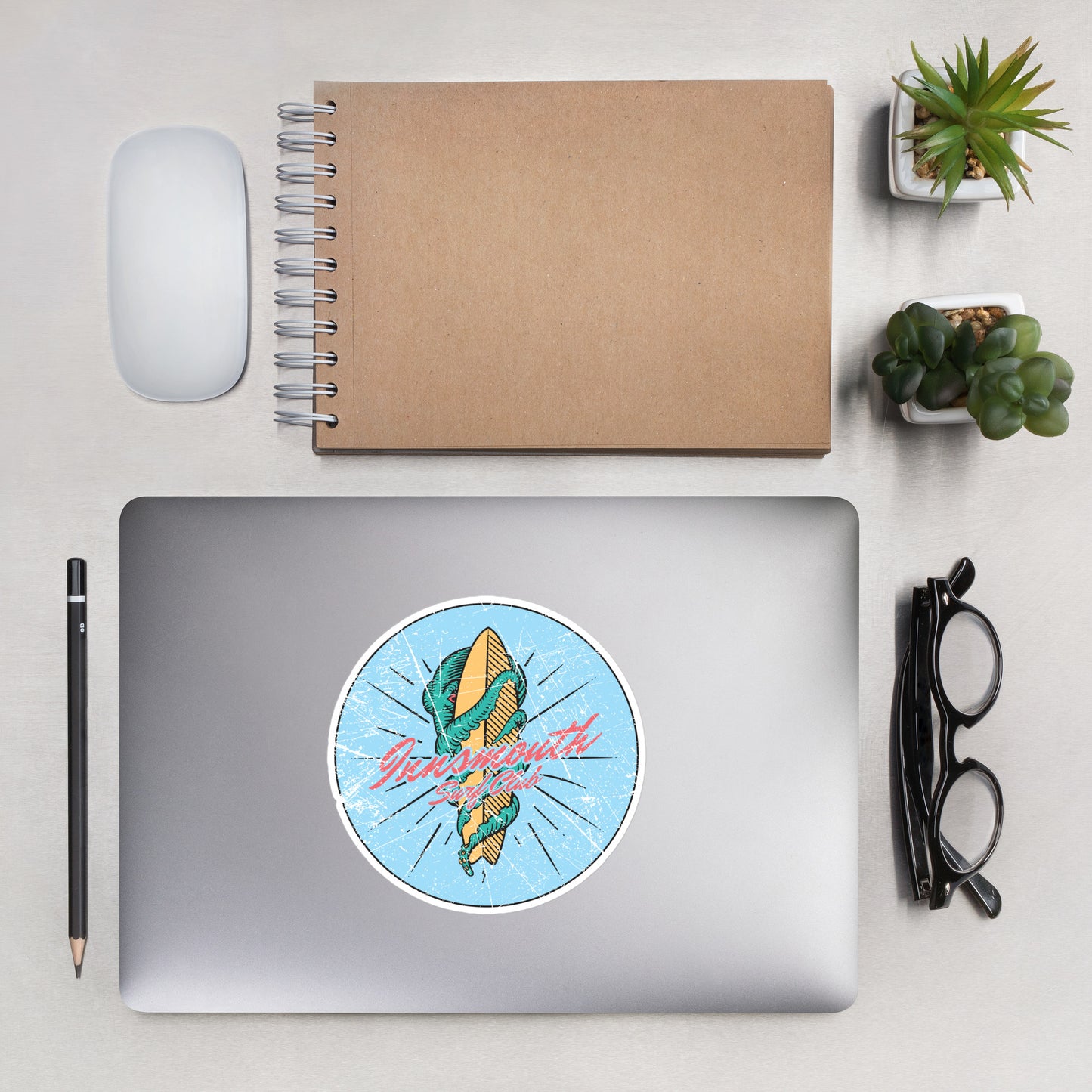Innsmouth Surf Club Bubble-free stickers