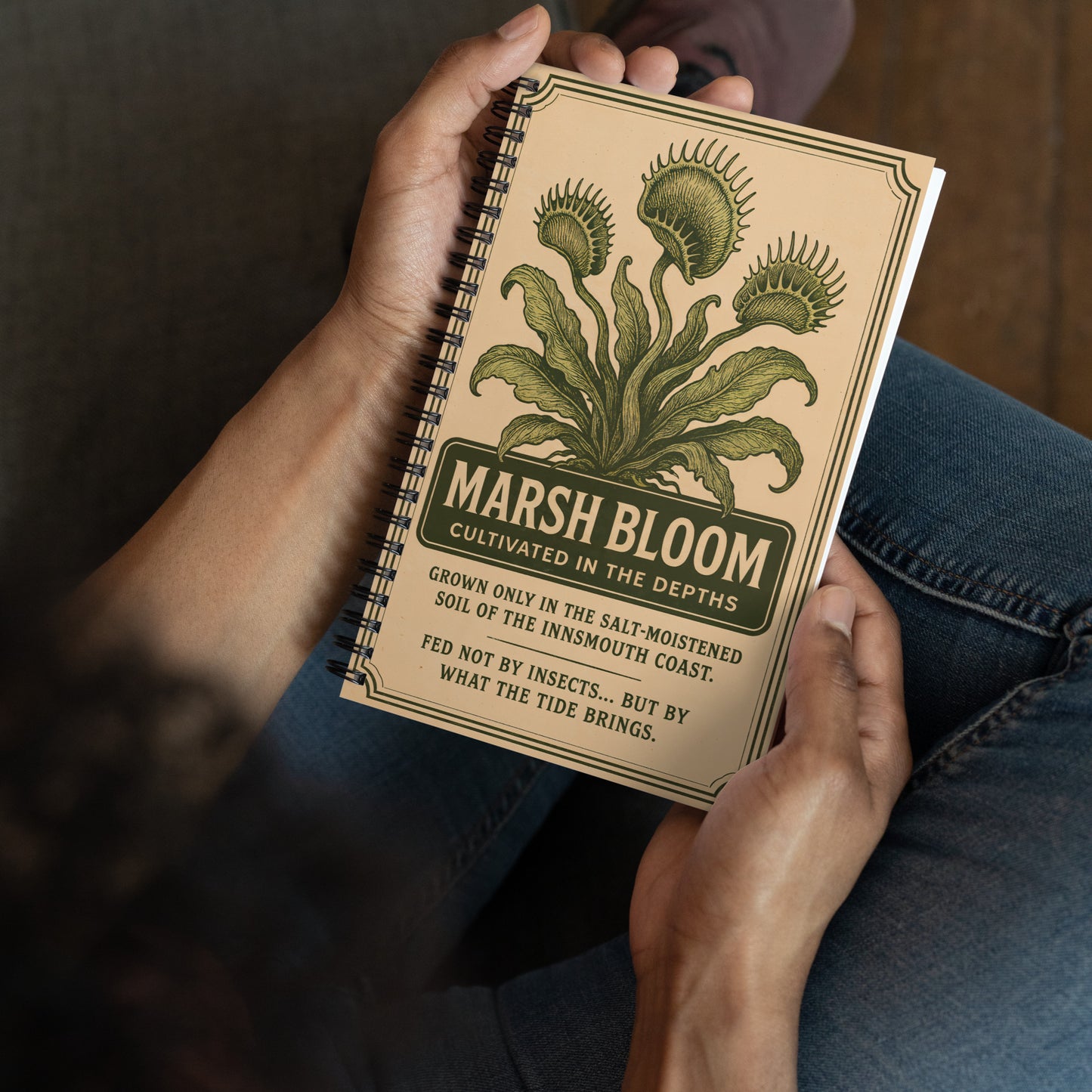 Marsh Bloom – Cultivé dans les profondeurs Cahier à spirale