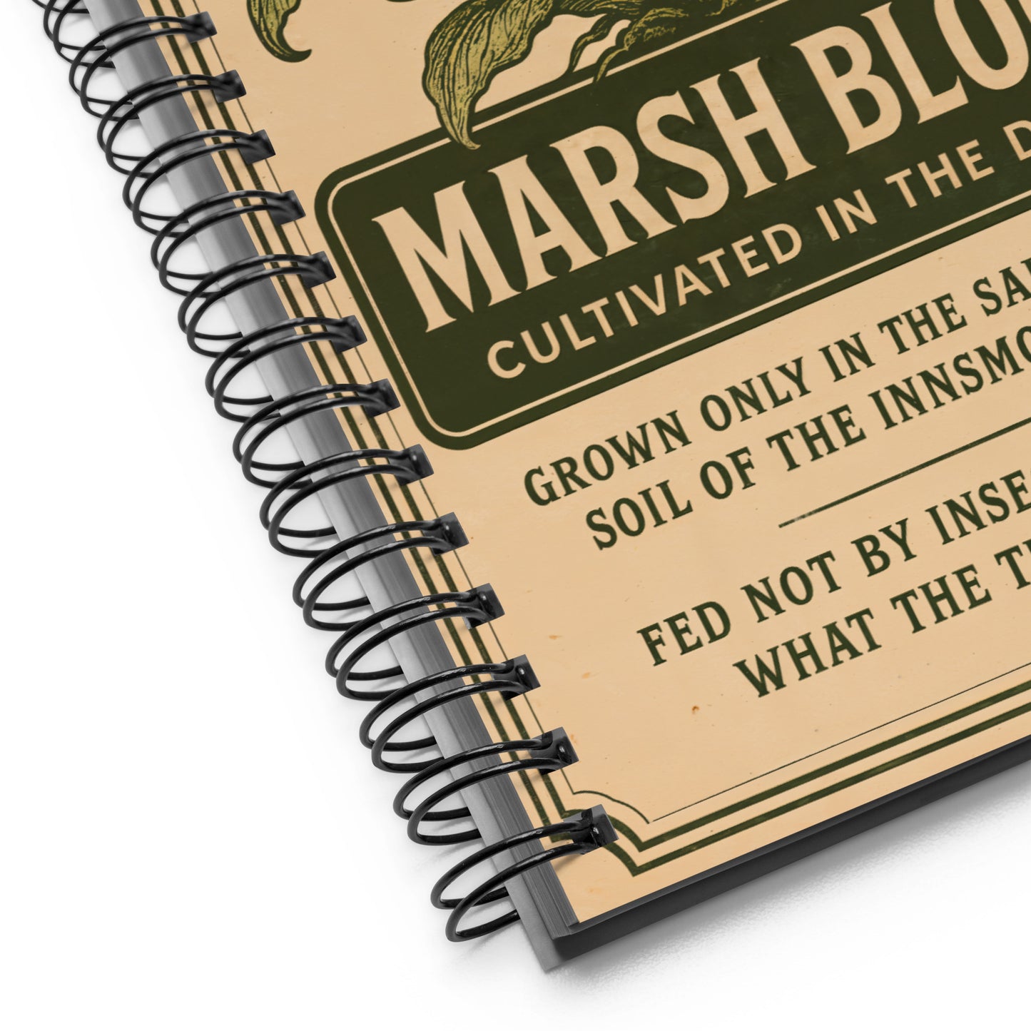 Marsh Bloom – Cultivé dans les profondeurs Cahier à spirale