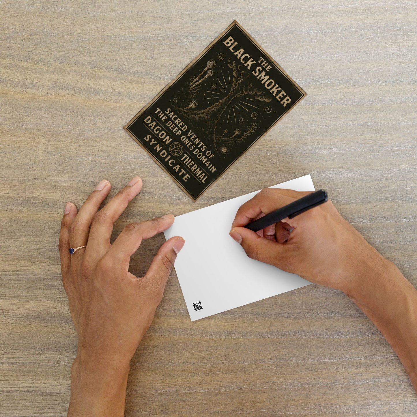 Heilige Öffnungen der Domäne des Tiefen Wesens – Dagon Thermal Syndicate Standardpostkarte