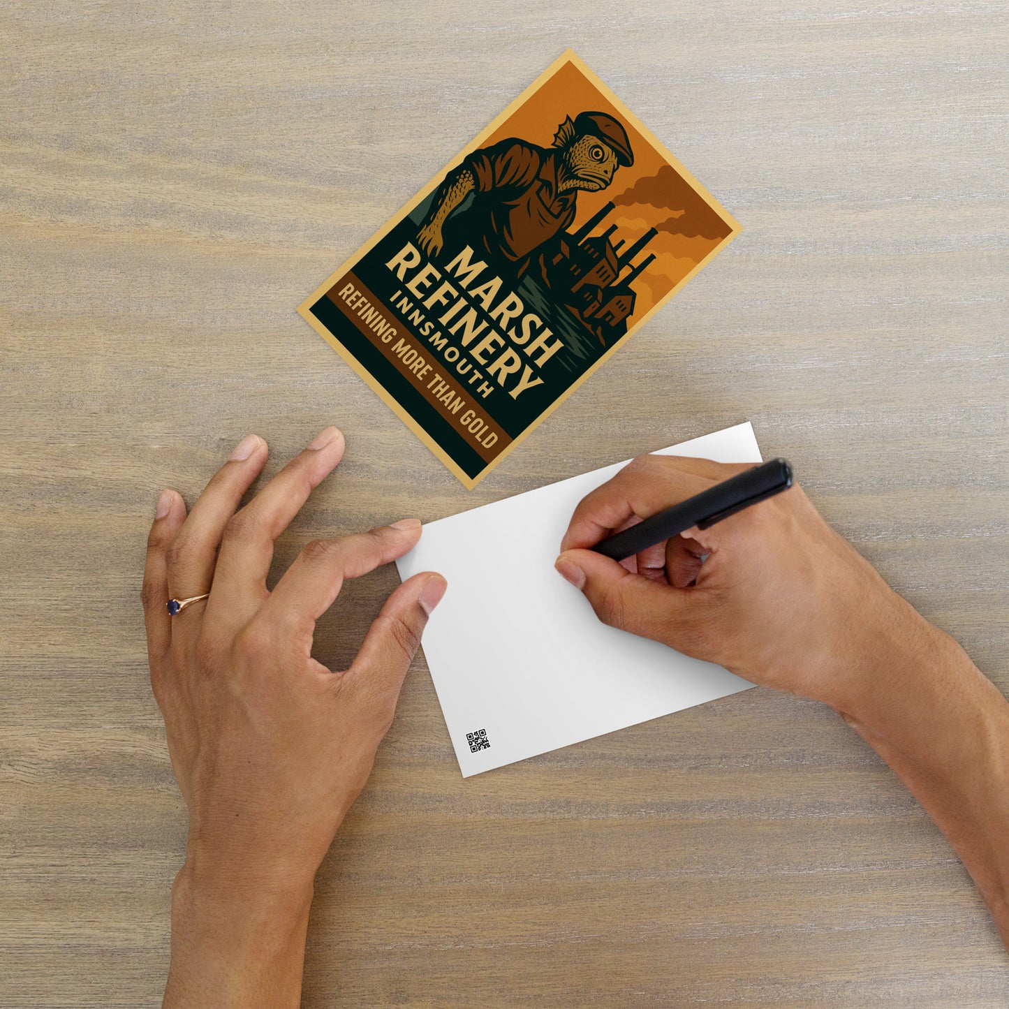 Marsh Refinery Co. – Innsmouth’s Lifeblood Since 1838 Standard Postcard