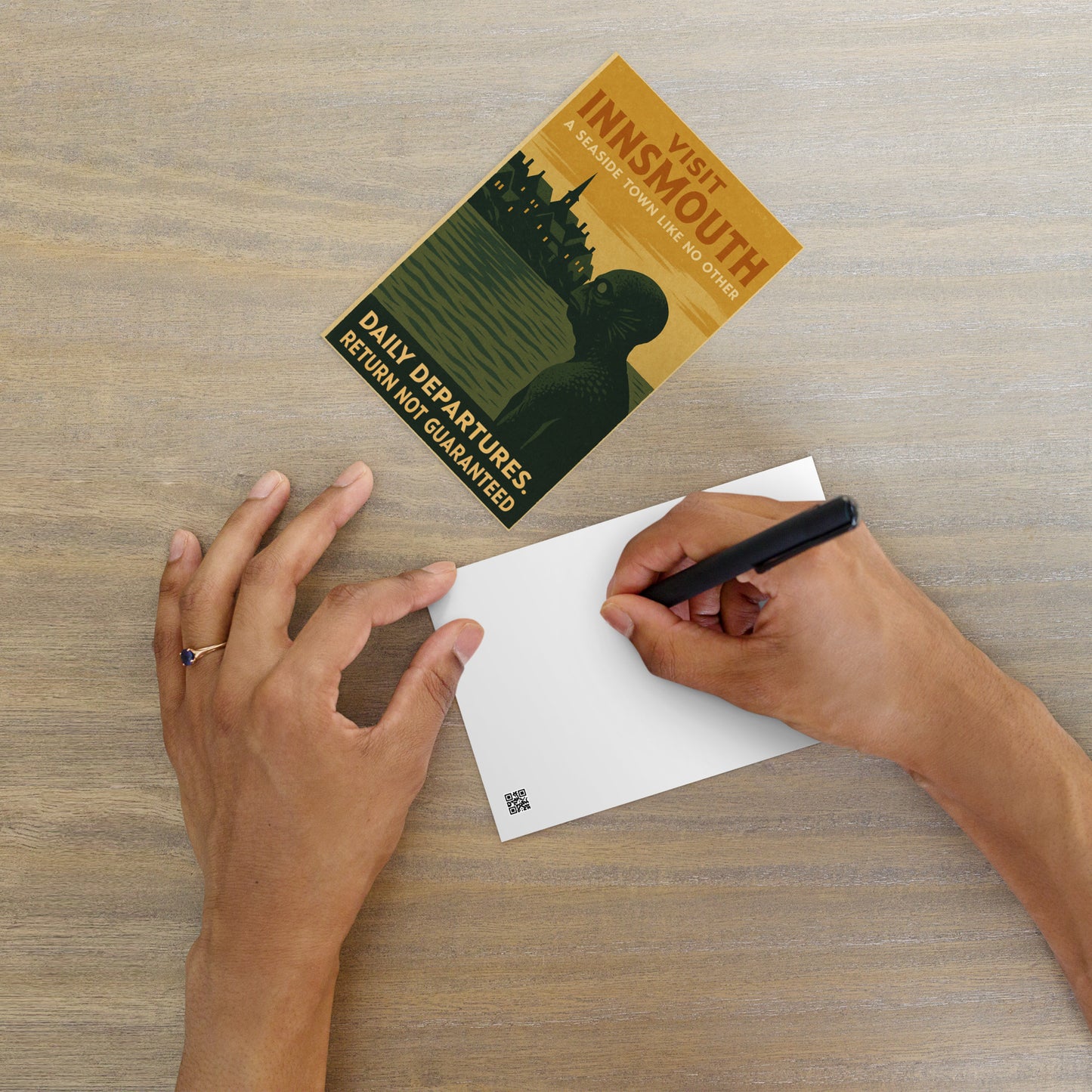 Take the Marsh Ferry – Travel the Old Way to Innsmouth Standard Postcard