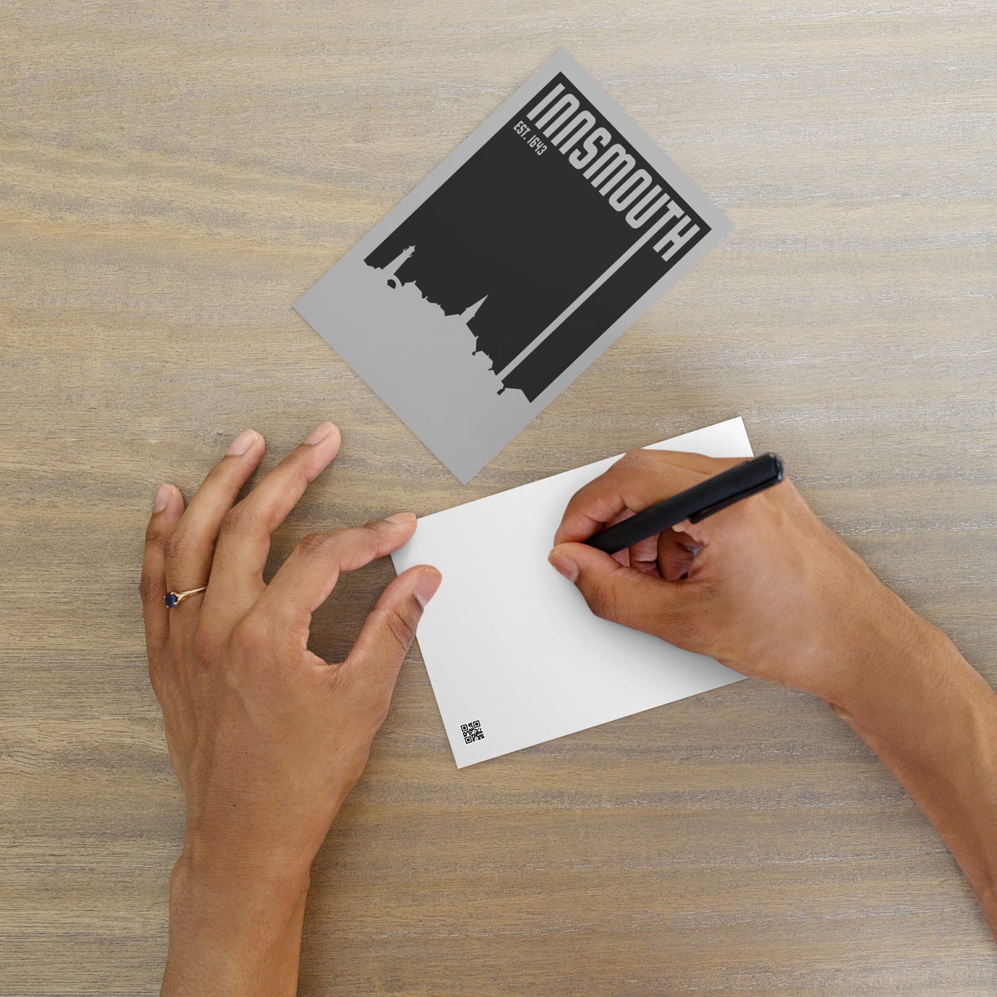 Innsmouth Silhouette – The Shadow Over the Shore Standard Postcard