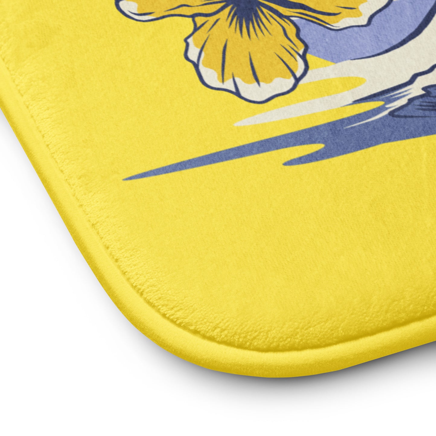 Innsmouth Surfing Lovecraft Memory foam bath mat