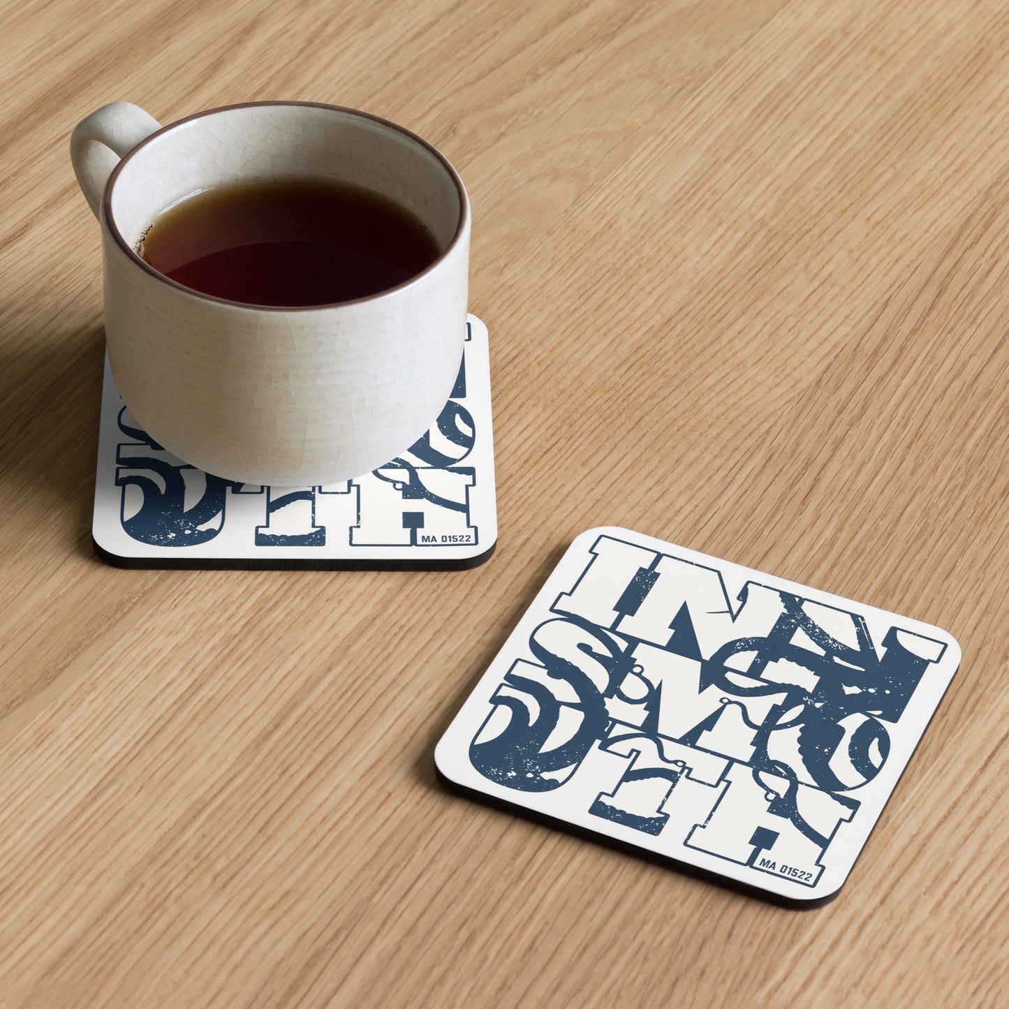 Innsmouth Lettering Tentacles Lovecraftian Cork-back coaster