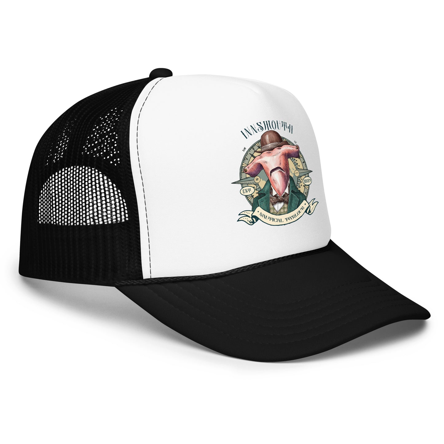 Innsmouth Nautical Parlour – Der Hammerhead Gentleman Schaumstoff-Truckerhut