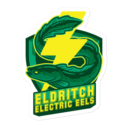 Eldritch Electric Eels Bubble-free stickers