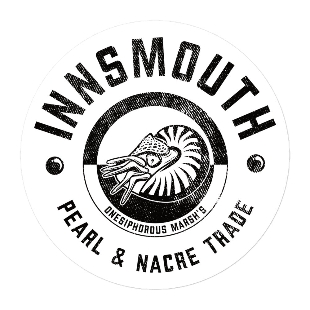 Innsmouth Marsh's Pearl Trade Lovecraft Bubble-free stickers