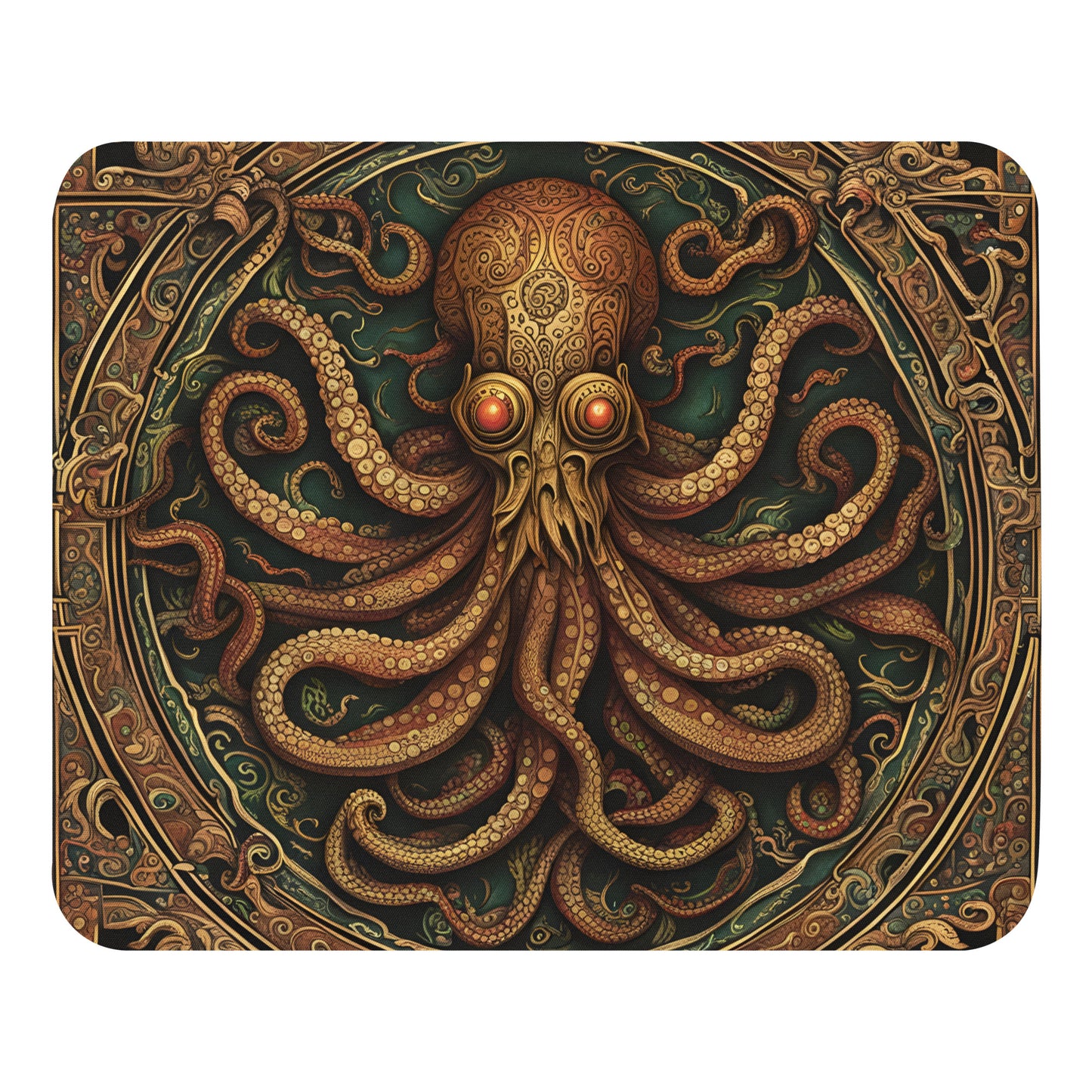 Alfombrilla de ratón Códice mesoamericano de Cthulhu