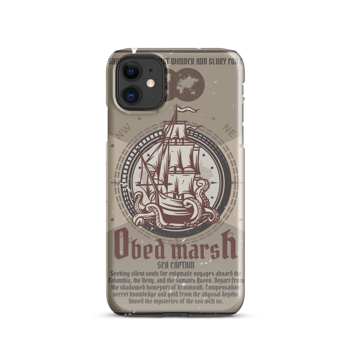 Obed Marsh Sea Captain Innsmouth Snap case for iPhone®