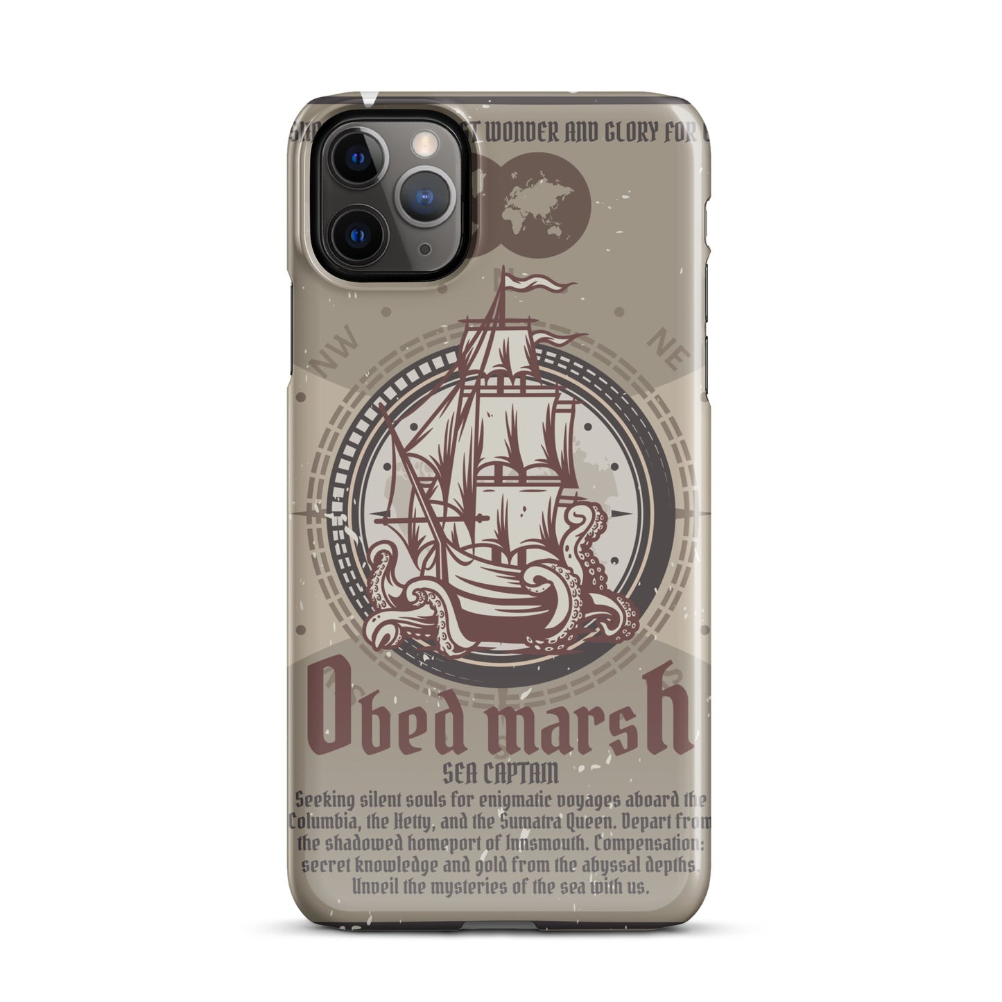 Obed Marsh Sea Captain Innsmouth Snap case for iPhone®