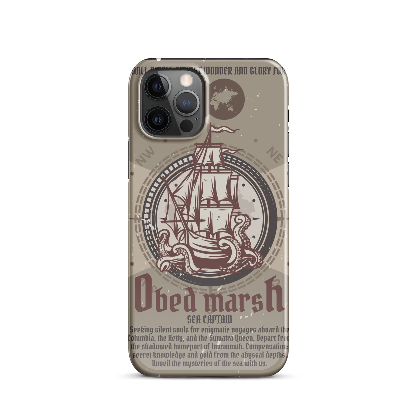 Obed Marsh Sea Captain Innsmouth Snap case for iPhone®