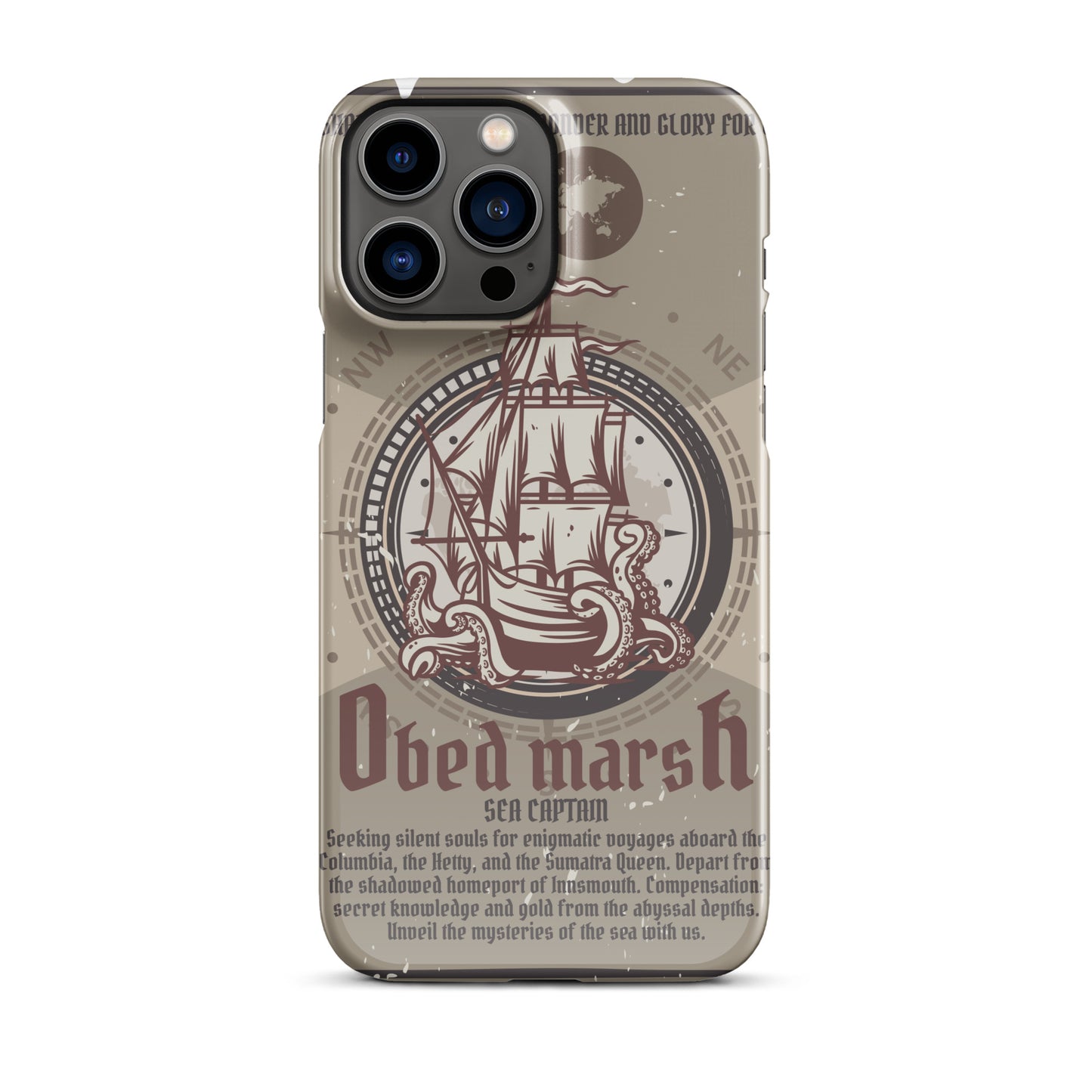 Obed Marsh Sea Captain Innsmouth Snap case for iPhone®