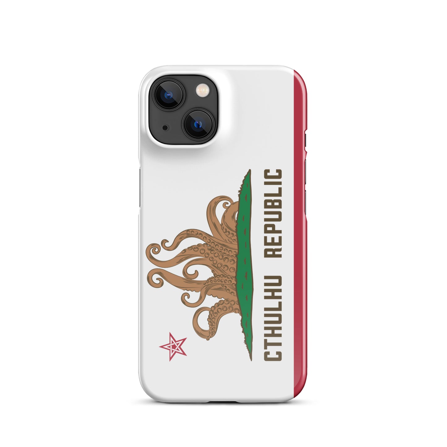 República de Cthulhu Bandera de California Lovecraft Funda Snap para iPhone®