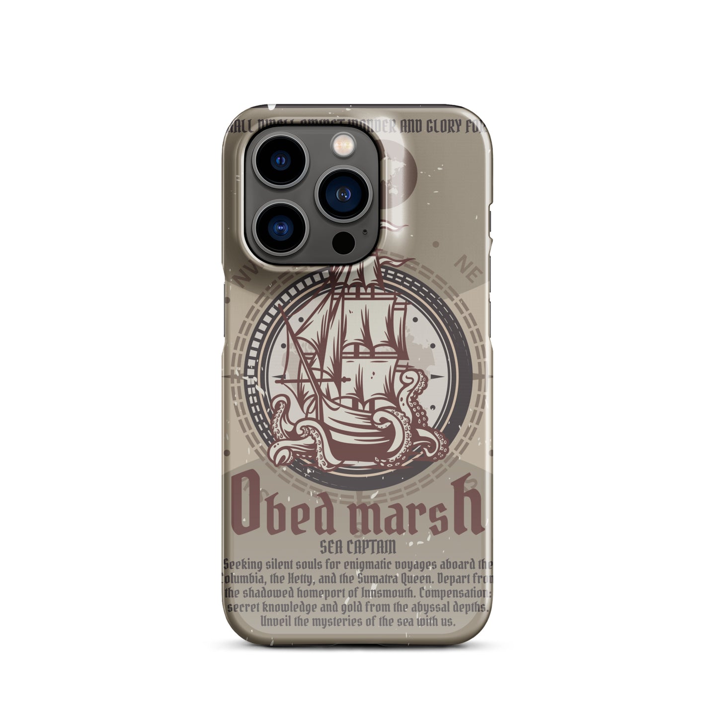 Obed Marsh Sea Captain Innsmouth Snap case for iPhone®