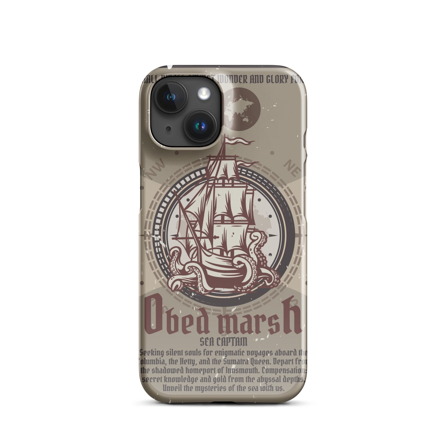 Obed Marsh Sea Captain Innsmouth Snap case for iPhone®