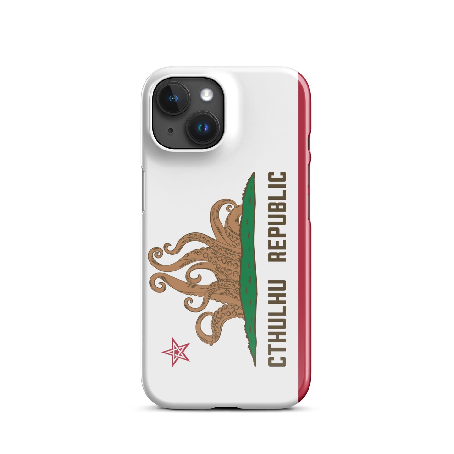 República de Cthulhu Bandera de California Lovecraft Funda Snap para iPhone®