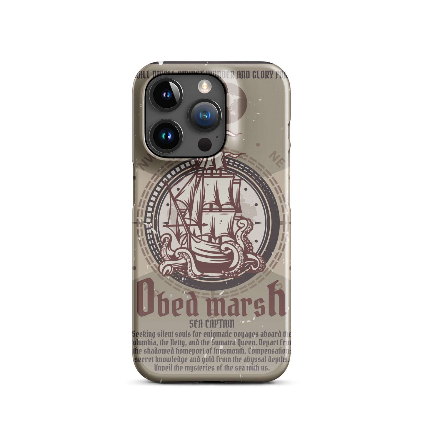 Obed Marsh Sea Captain Innsmouth Snap case for iPhone®