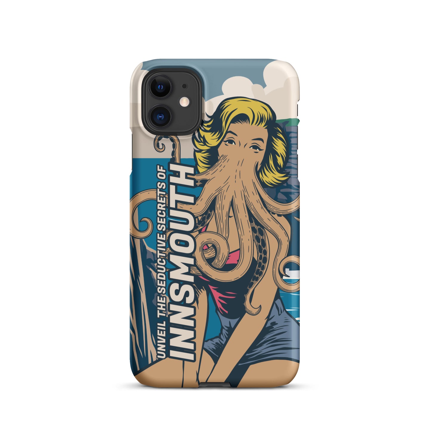 Innsmouth Pin-up Cthulhu Travel Lovecraft Snap étui pour iPhone®