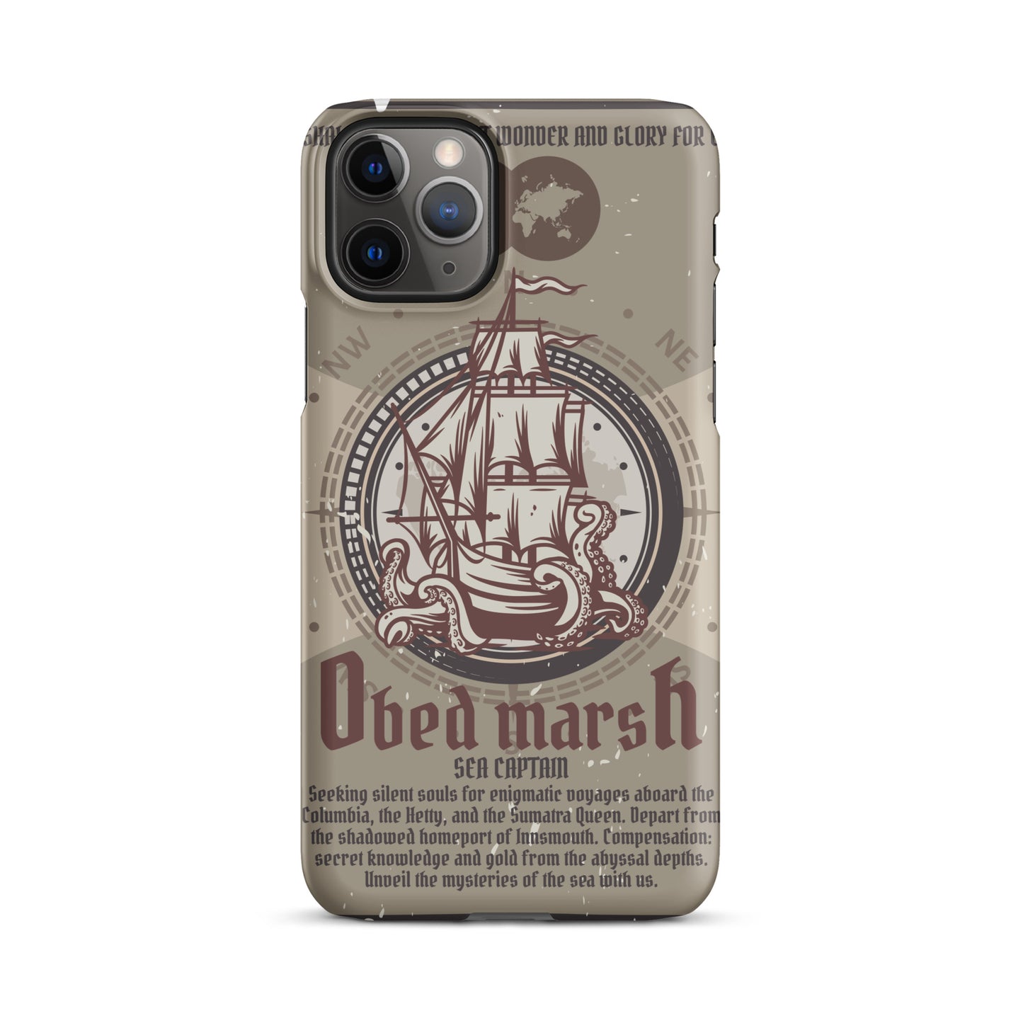 Obed Marsh Sea Captain Innsmouth Snap case for iPhone®