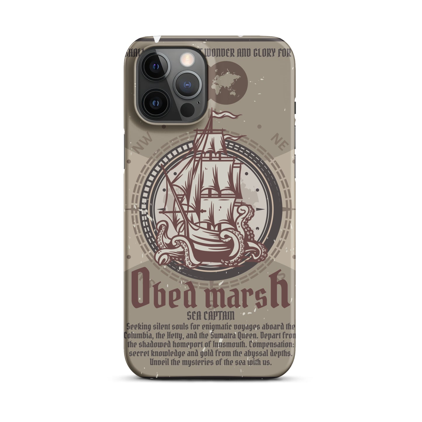 Obed Marsh Sea Captain Innsmouth Snap case for iPhone®