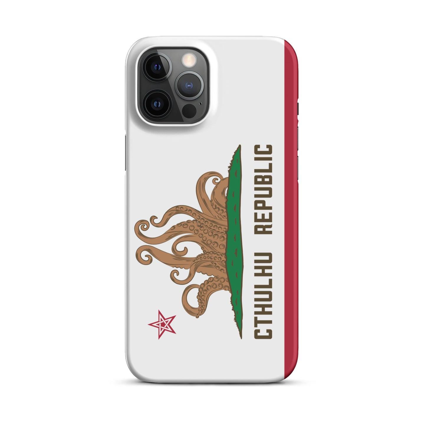 República de Cthulhu Bandera de California Lovecraft Funda Snap para iPhone®