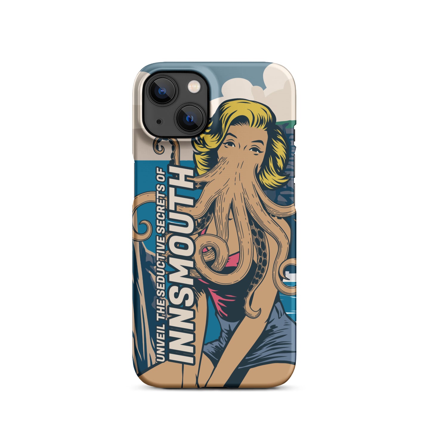 Innsmouth Pin-up Cthulhu Travel Lovecraft Snap étui pour iPhone®