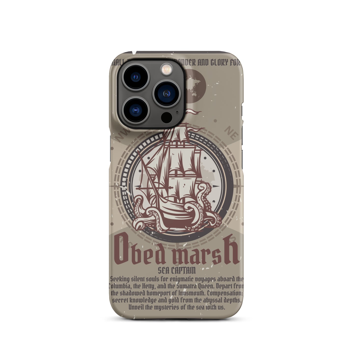 Obed Marsh Sea Captain Innsmouth Snap case for iPhone®