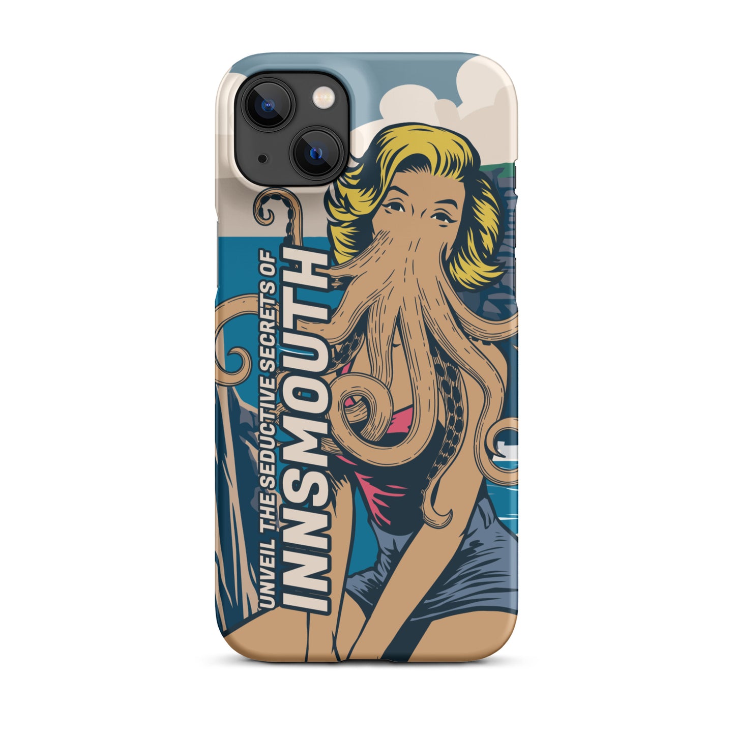 Innsmouth Pin-up Cthulhu Travel Lovecraft Snap étui pour iPhone®