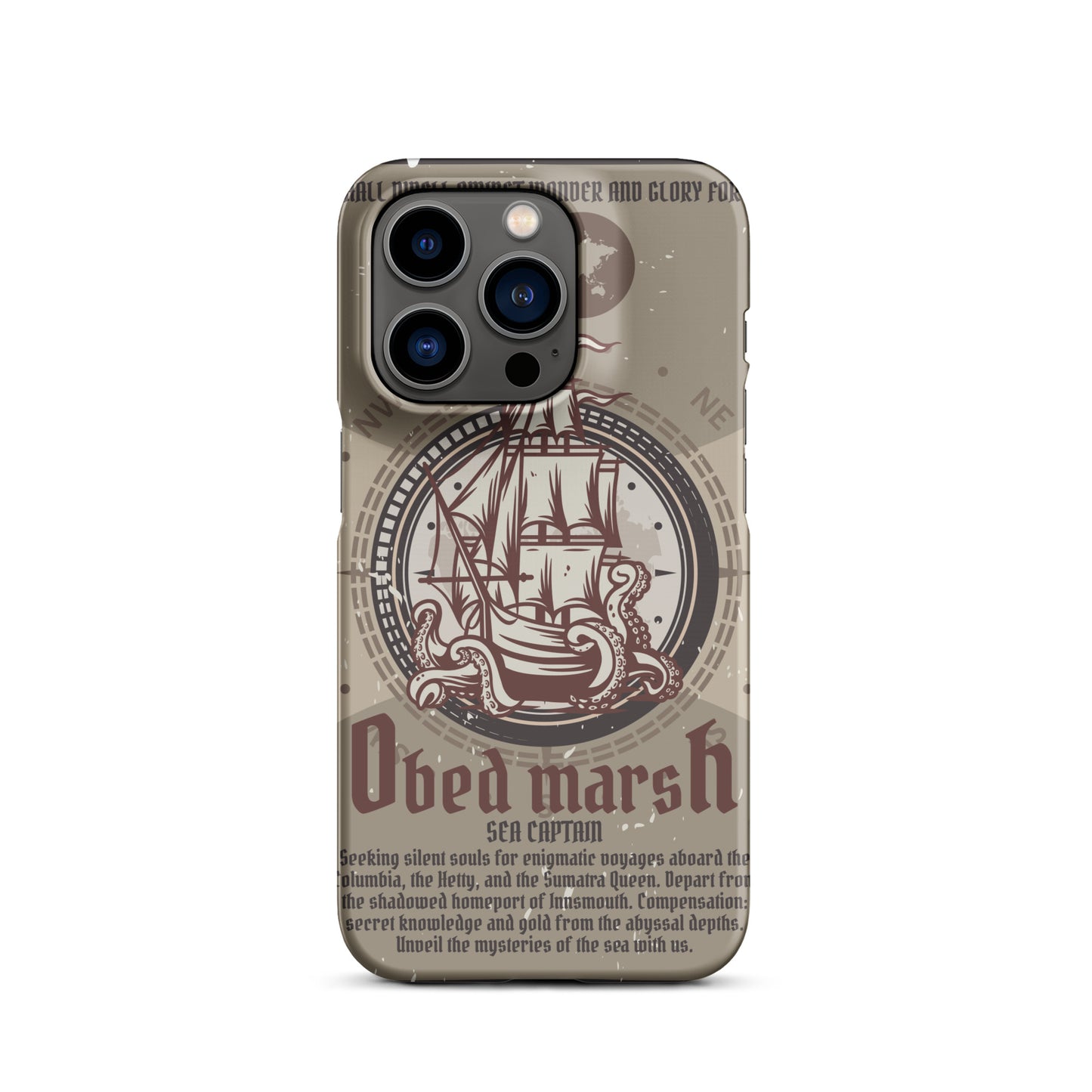 Obed Marsh Sea Captain Innsmouth Snap case for iPhone®