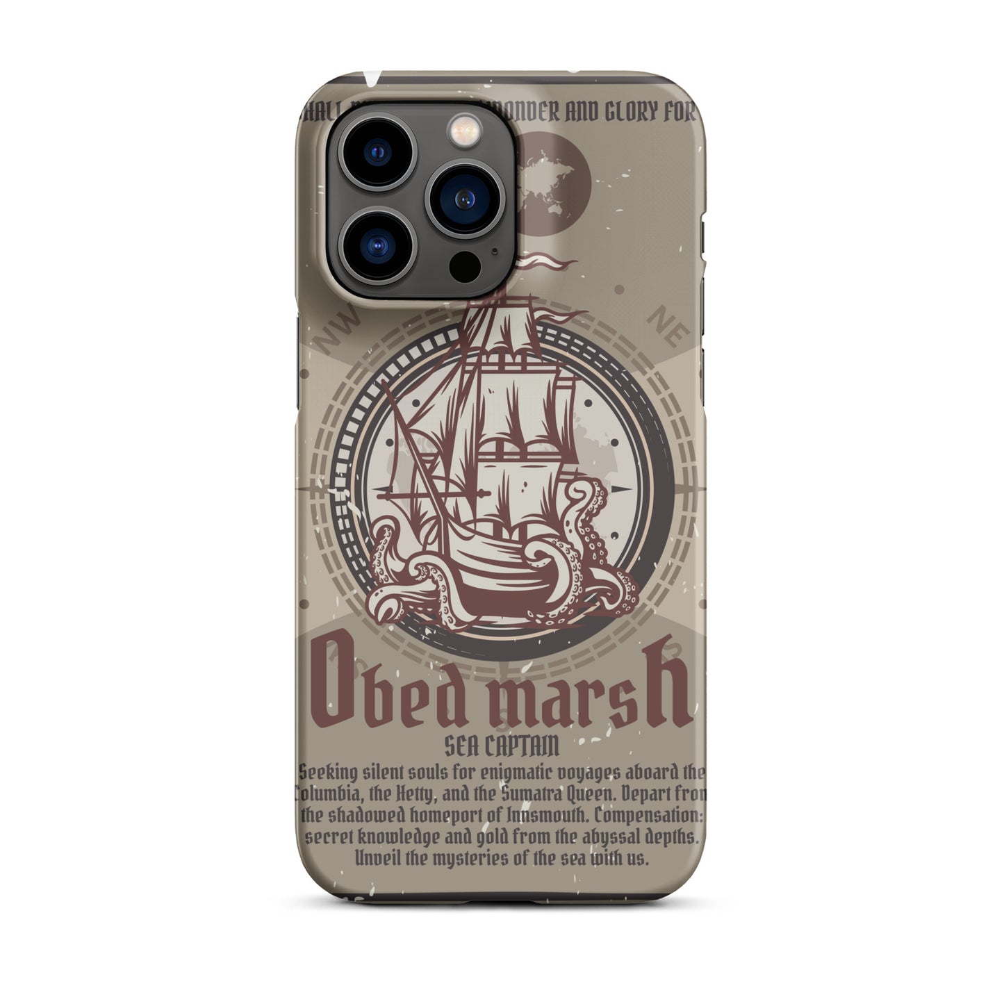 Obed Marsh Sea Captain Innsmouth Snap case for iPhone®