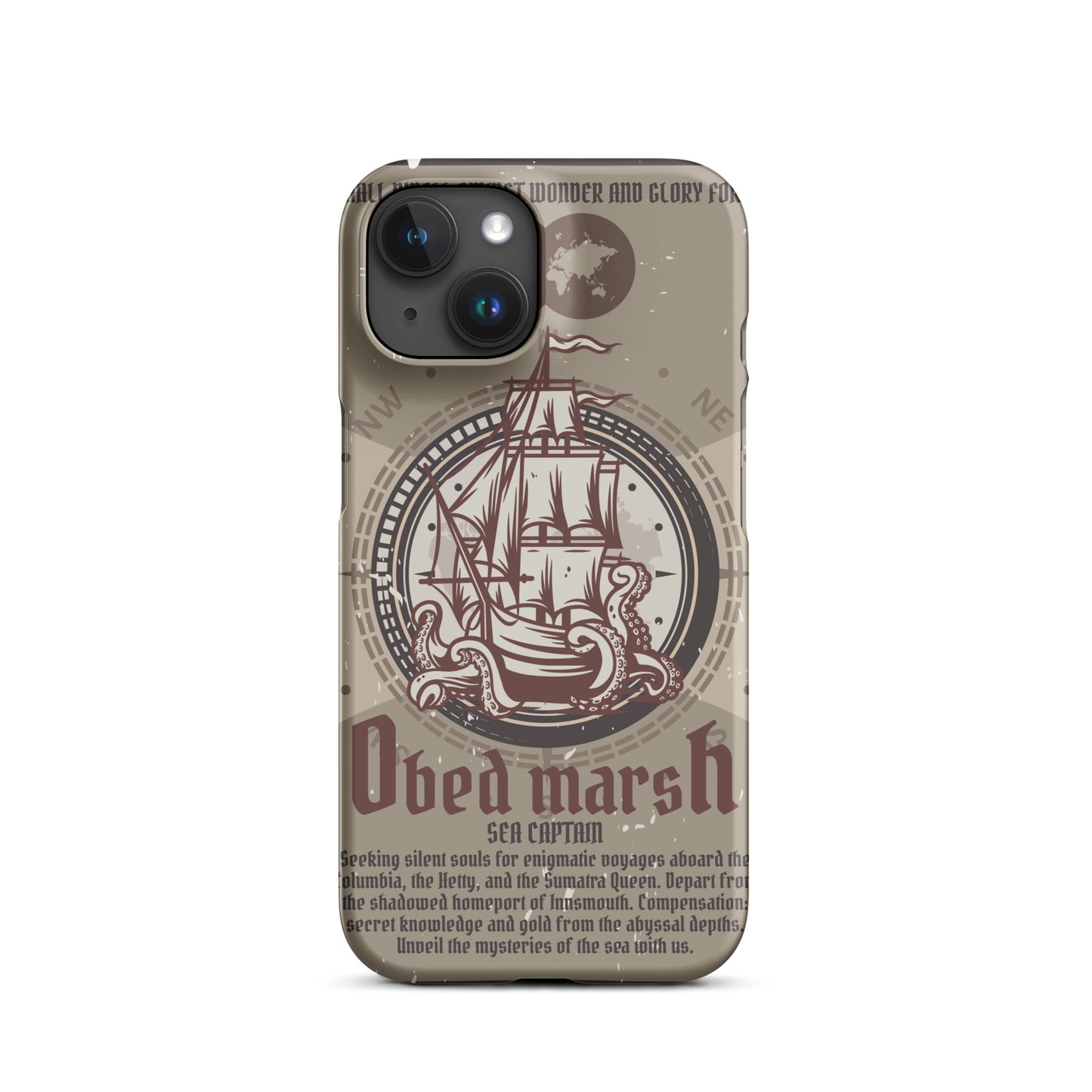 Obed Marsh Sea Captain Innsmouth Snap case for iPhone®