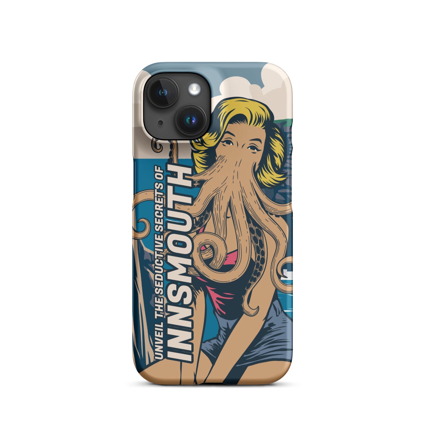 Innsmouth Pin-up Cthulhu Travel Lovecraft Snap étui pour iPhone®