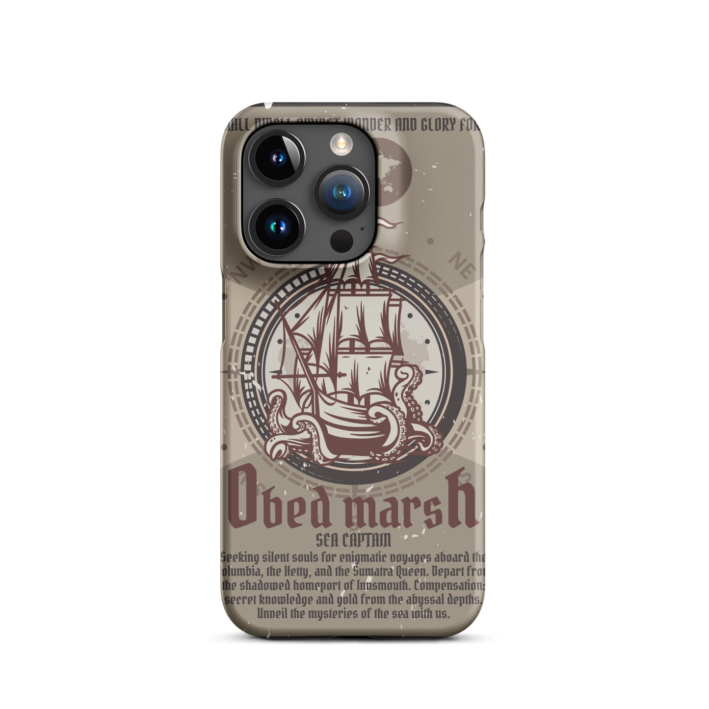 Obed Marsh Sea Captain Innsmouth Snap case for iPhone®