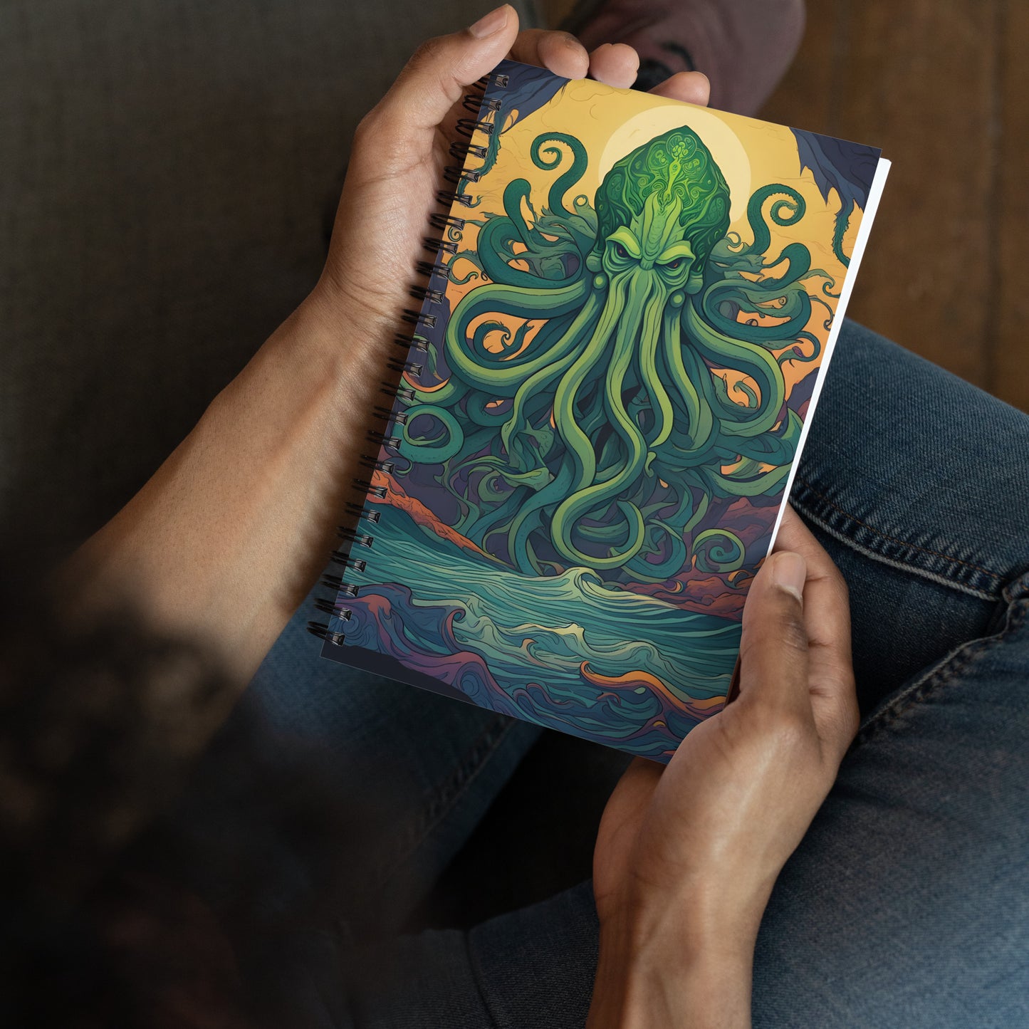 Cuaderno de espiral Simbolismo místico de Cthulhu