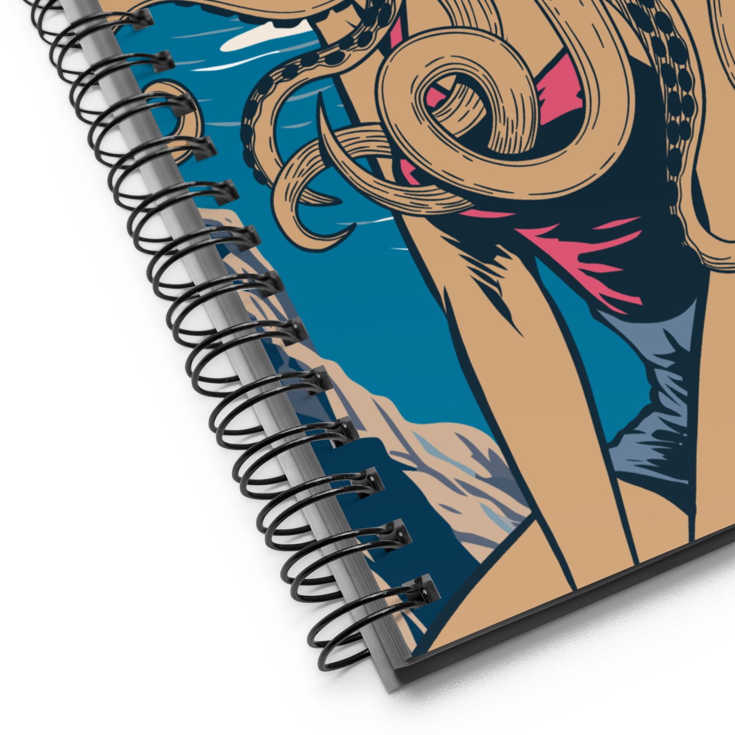 Innsmouth Pin-up Cthulhu Travel Lovecraft Spiral notebook