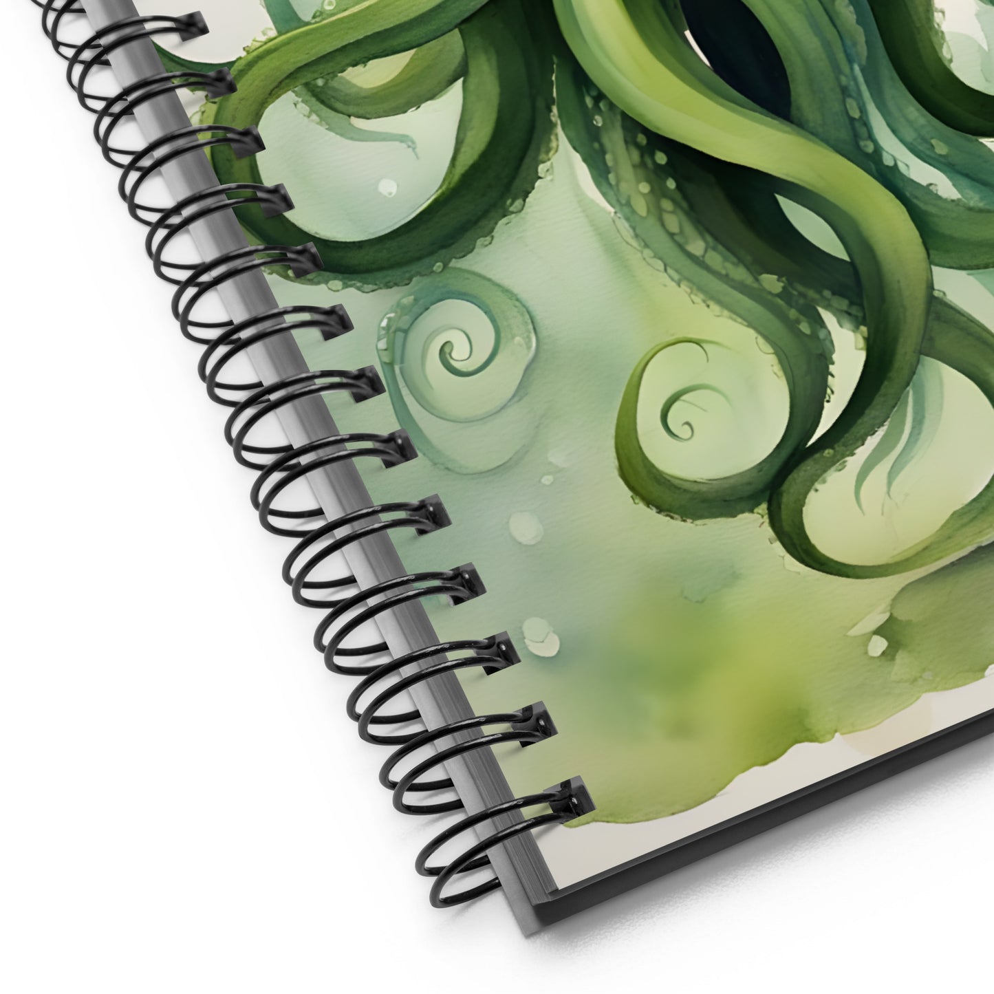 Cthulhu Watercolor Painting Spiral notebook