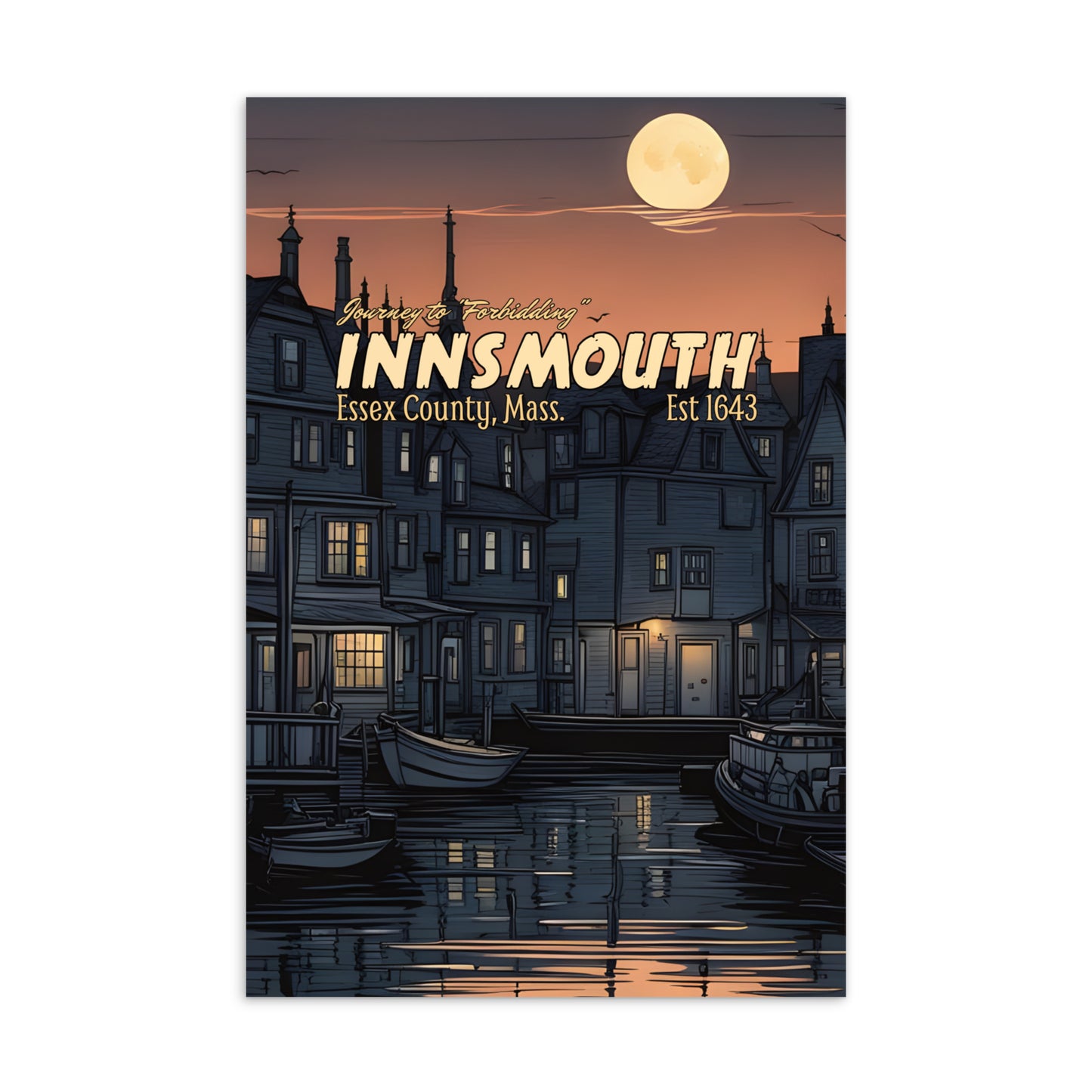 Journey to Innsmouth Standard Postcard