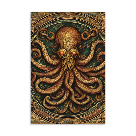 Postal Estándar del Códice Mesoamericano de Cthulhu