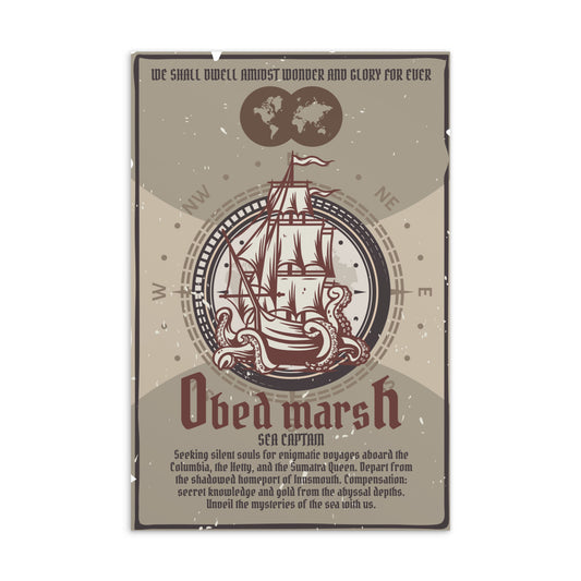 Obed Marsh Sea Captain Innsmouth Standard Postcard