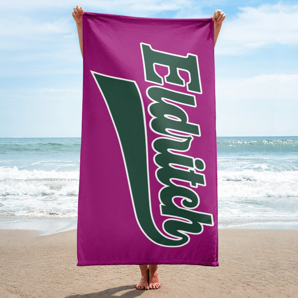 Eldritch League Script – Vintage Lovecraftian Lettering Towel
