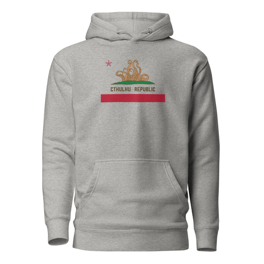 Cthulhu Republic California Flag Unisex Hoodie