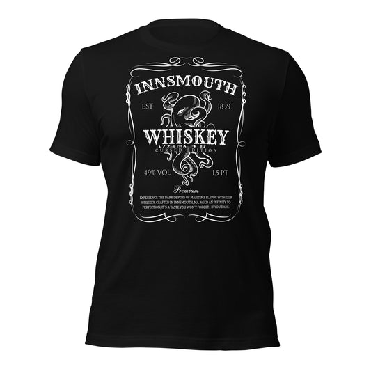 Innsmouth Whisky Label Lovecraft T-shirt unisexe