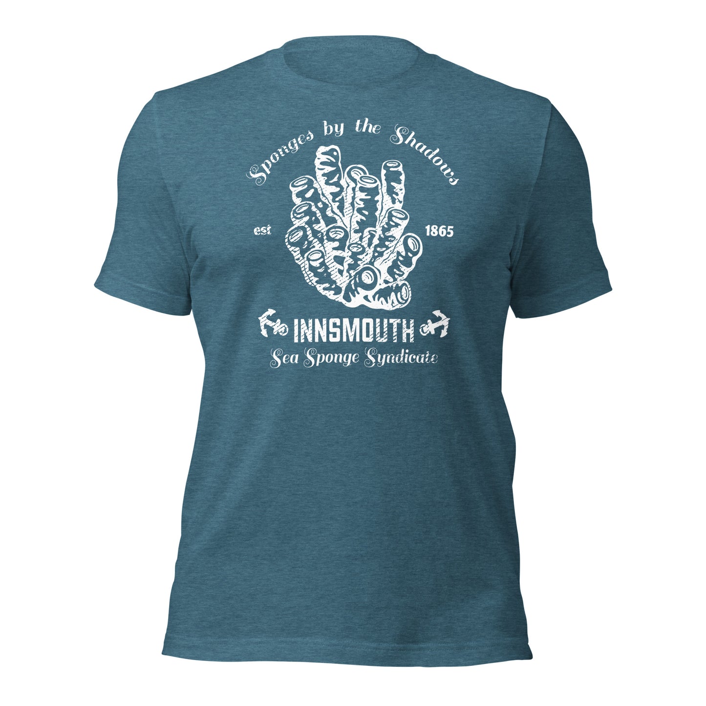 Esponjas por la camiseta Shadows Innsmouth Unisex